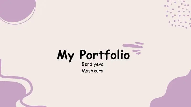 My Portfolio