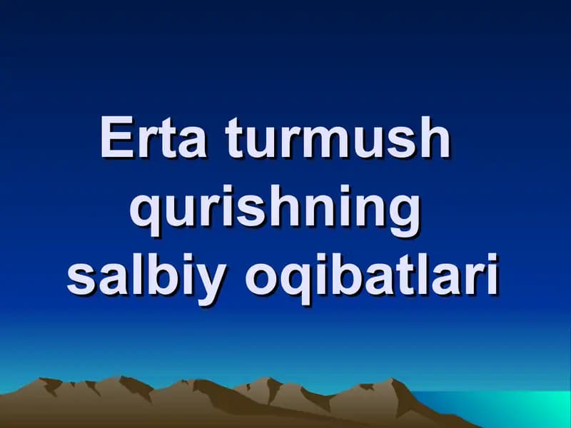 erta turmush qurish