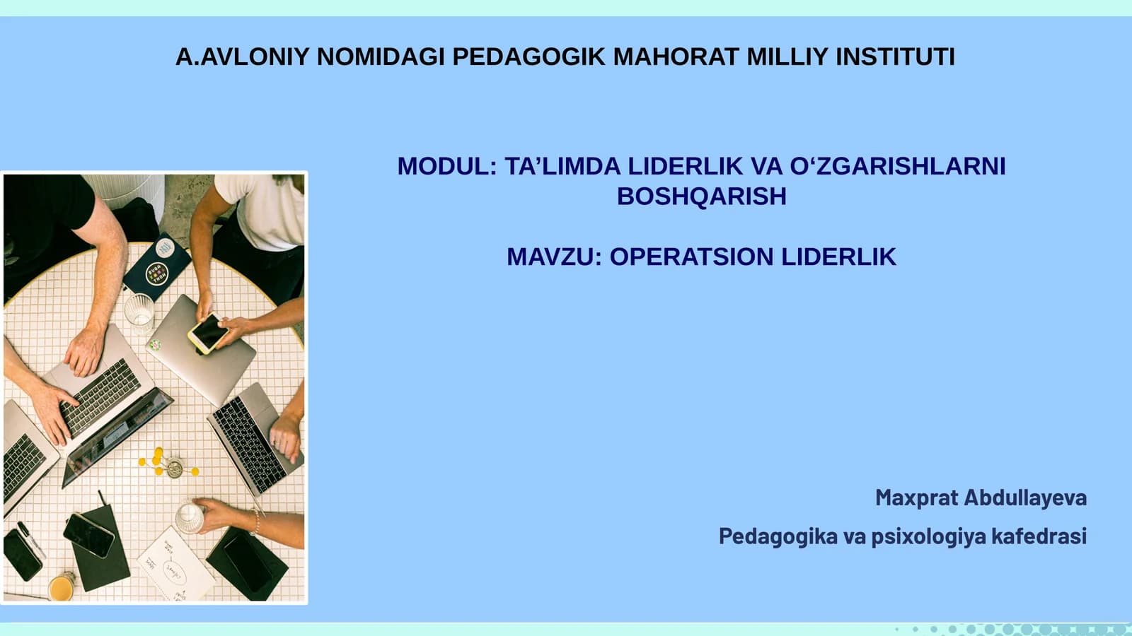 OPERATSION LIDERLIK