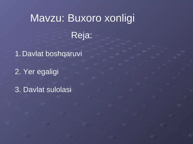 Buxoro xonligi