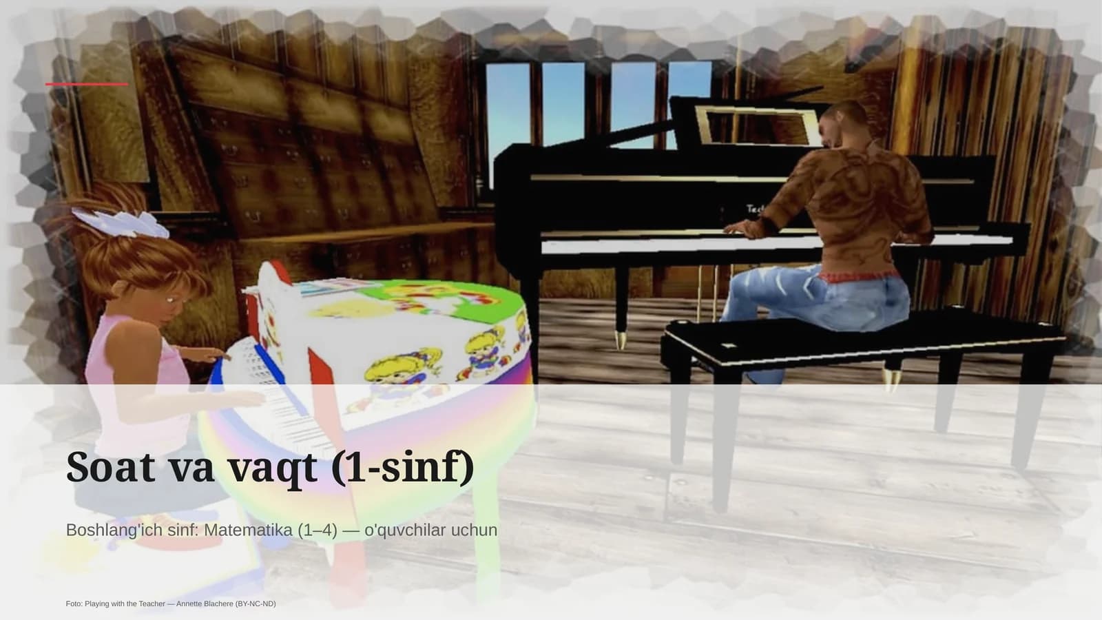 Soat va vaqt (1-sinf)