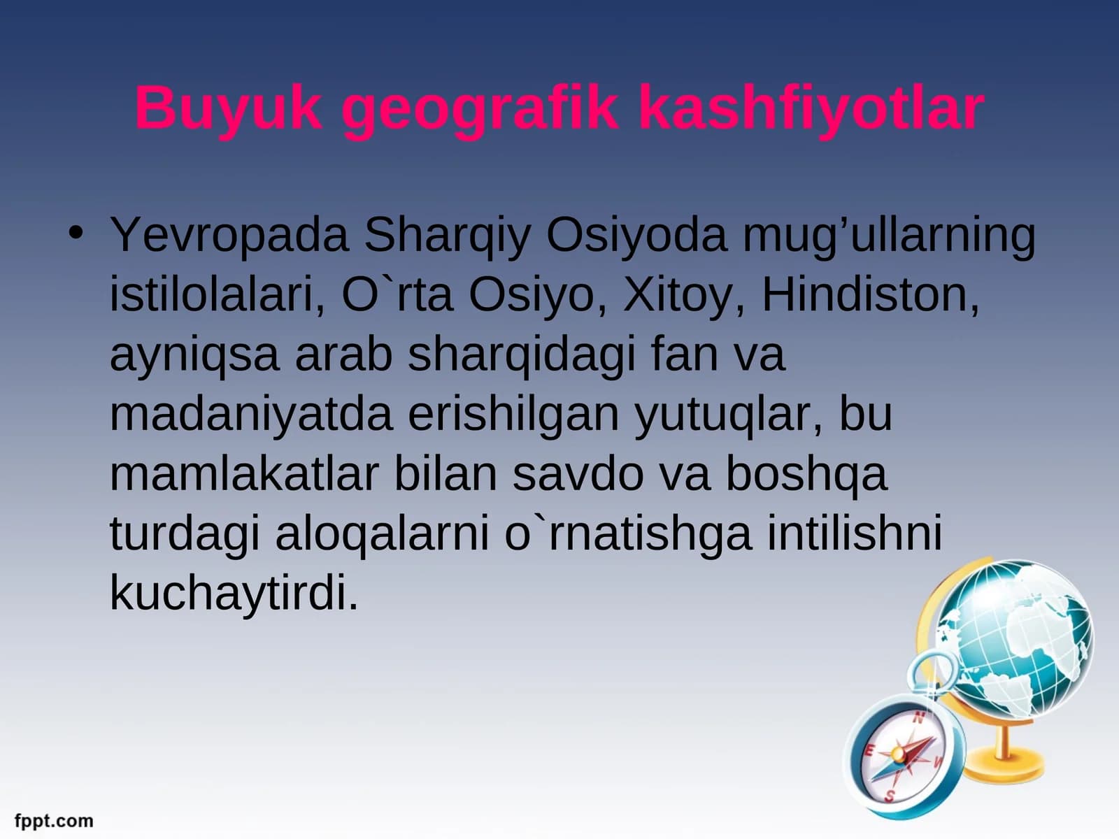 Buyuk geografik kashfiyotlar