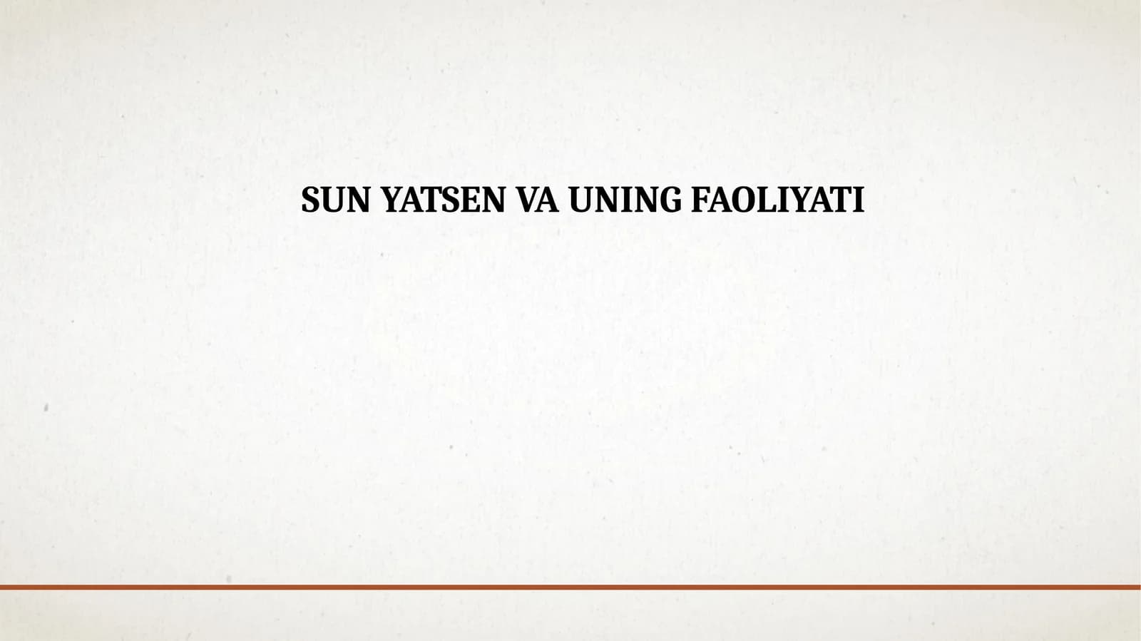 sun yetsen