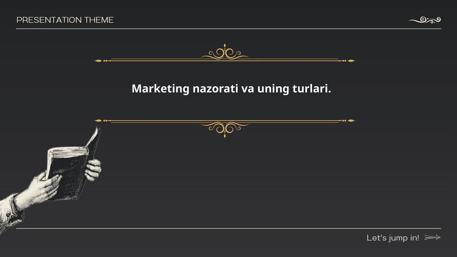 Marketing nazorati va uning turlari