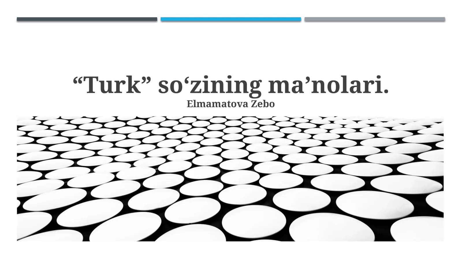 “Turk” so‘zining ma’nolari