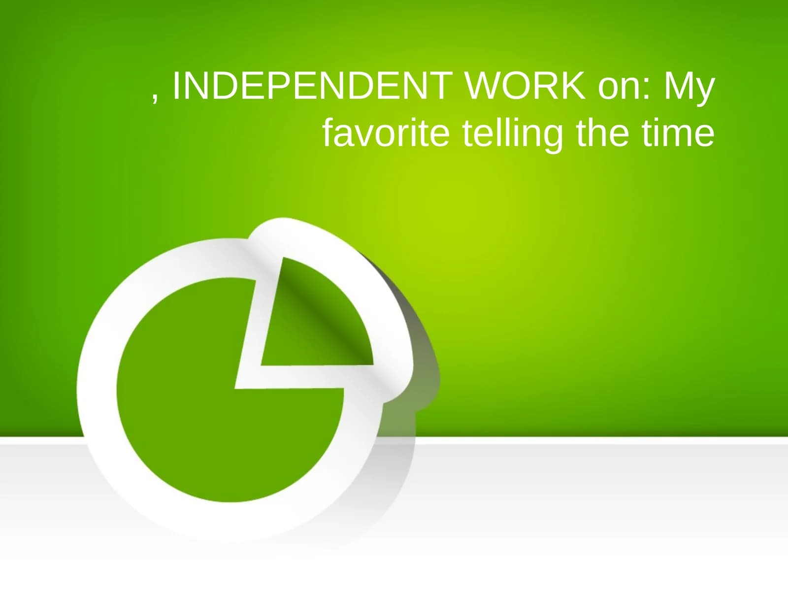 Telling Time Importance