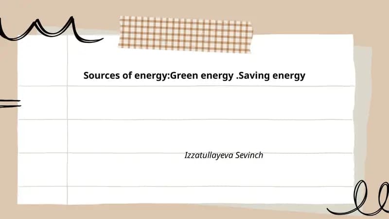 Solar Energy