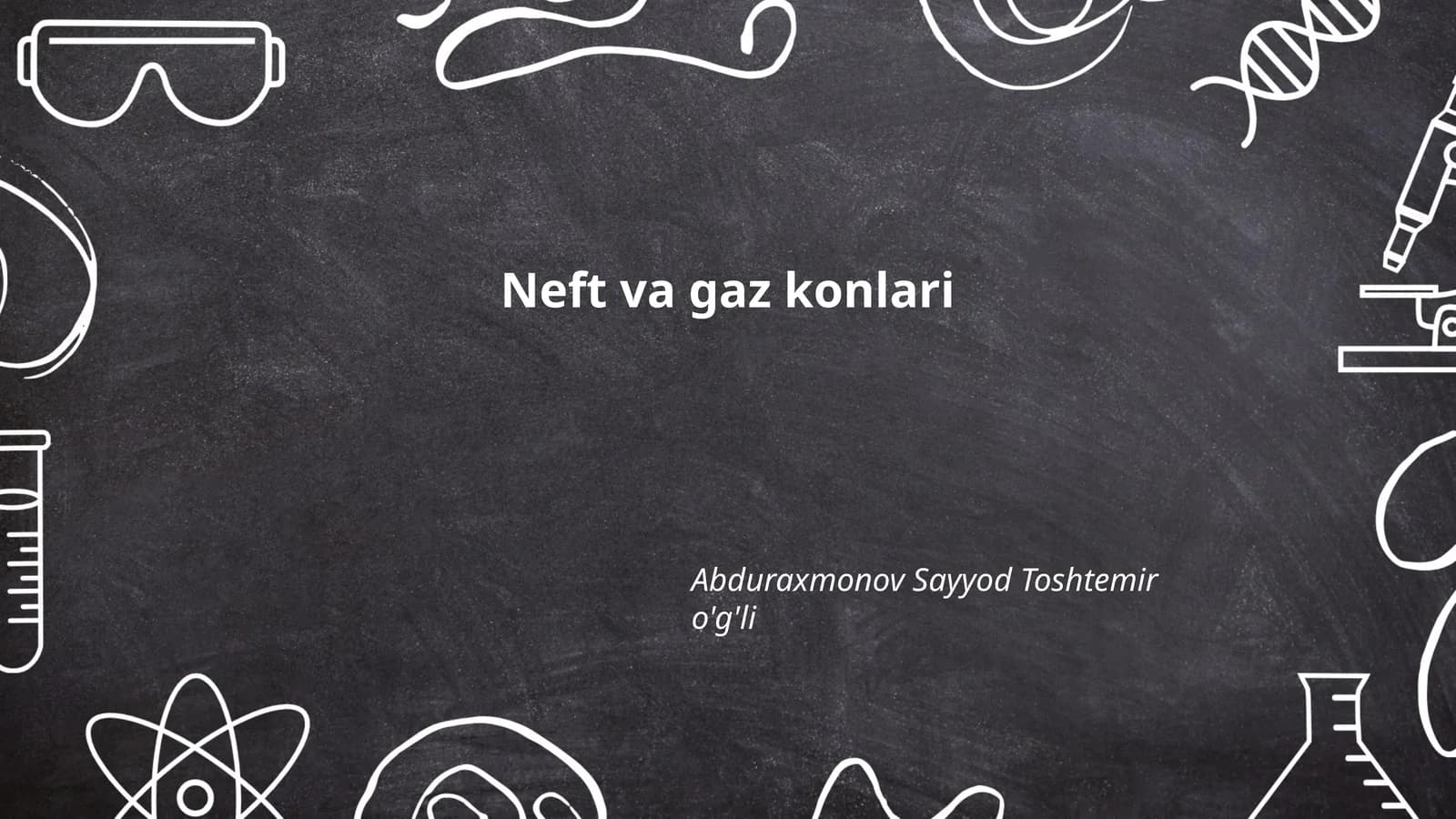 Neft va gaz konlari