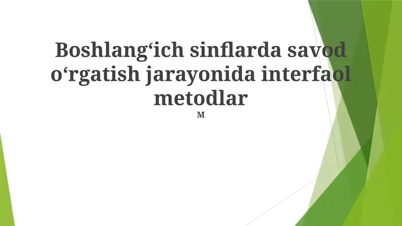 Moliyaviy prognozlar