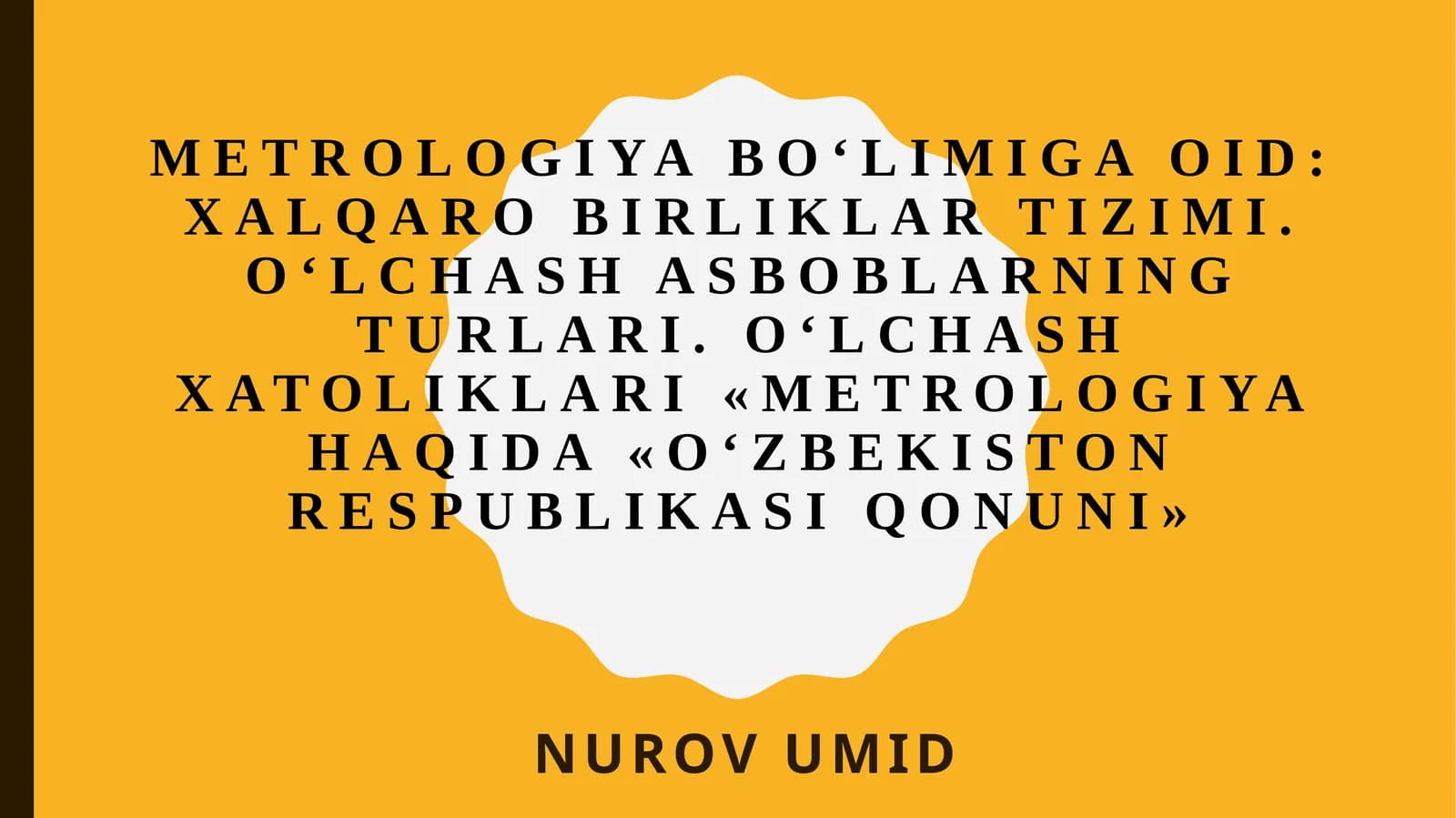 Metrologiya