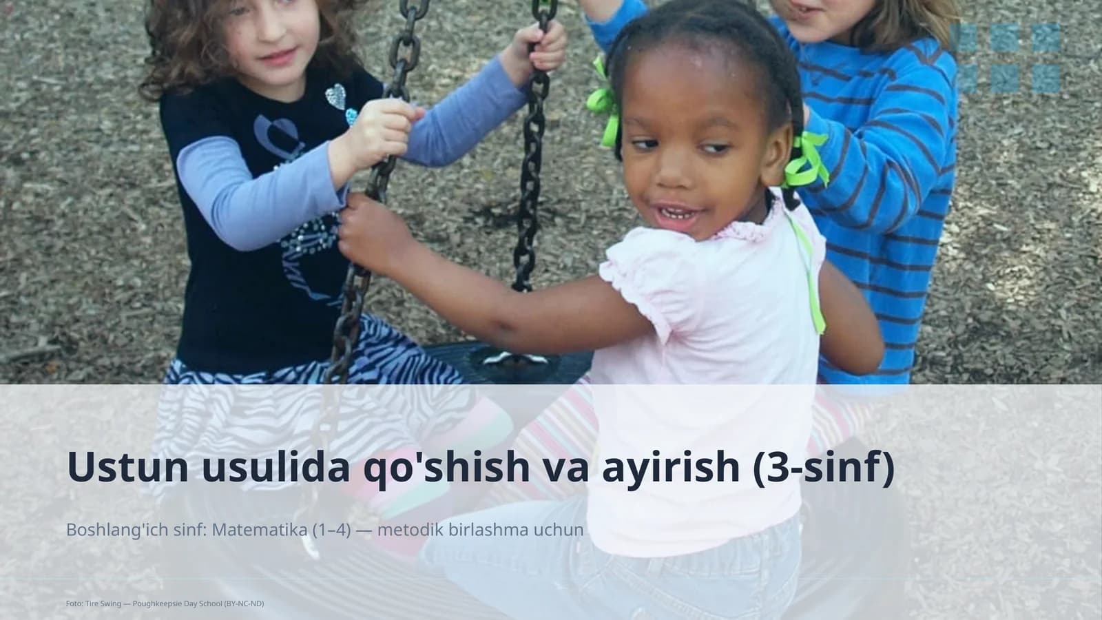 Ustun usulida qo'shish va ayirish (3-sinf)