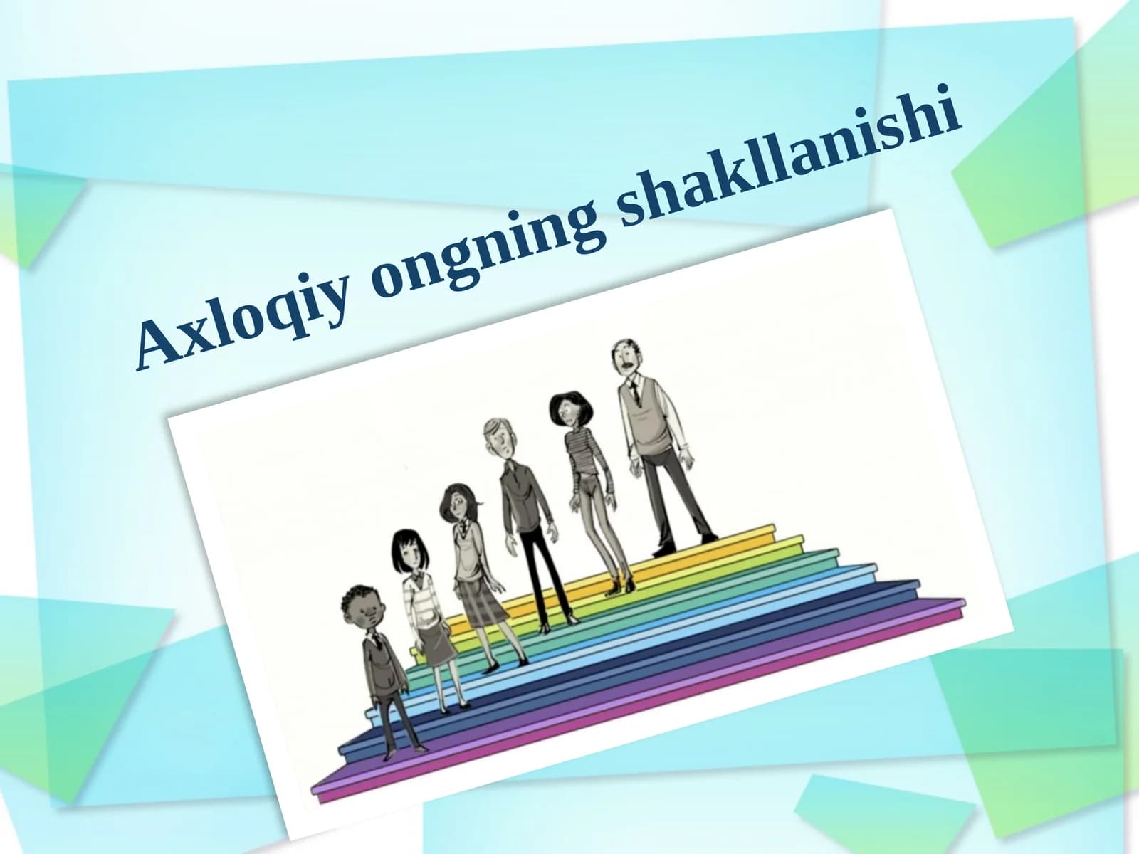 Axloqiy ongning shakllanishi