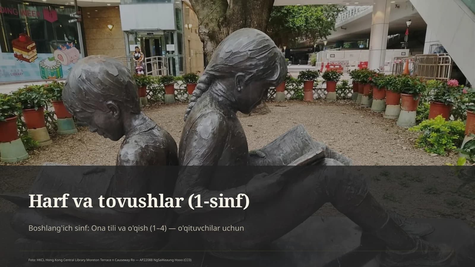 Harf va tovushlar (1-sinf)