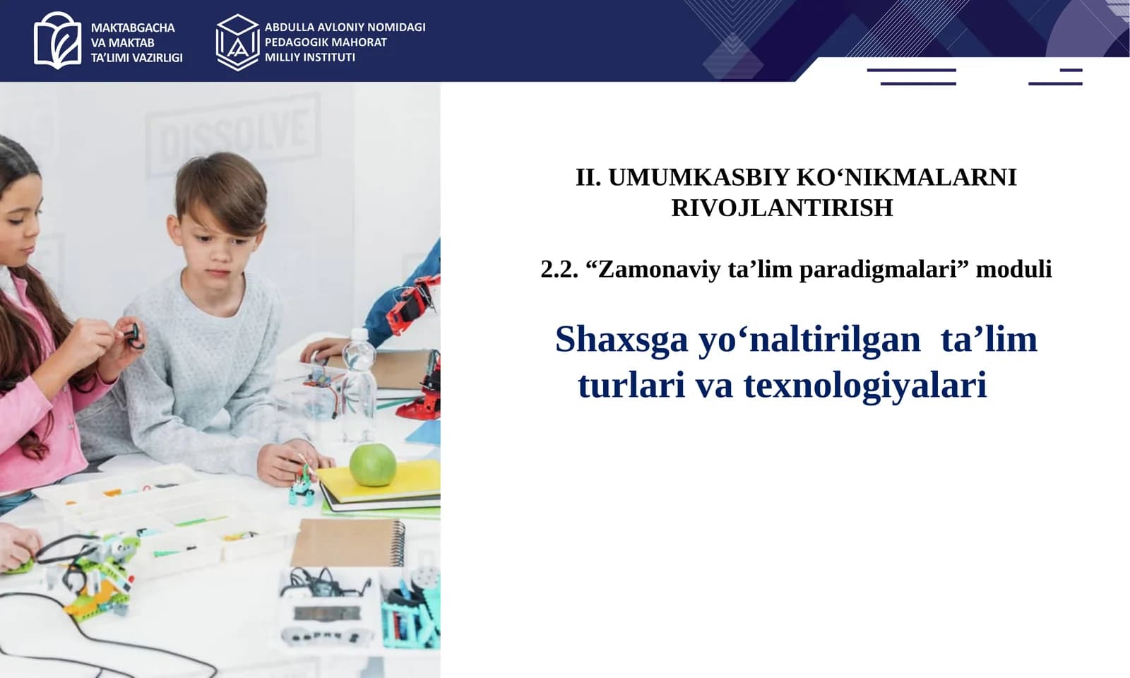Zamonaviy ta’lim paradigmalari