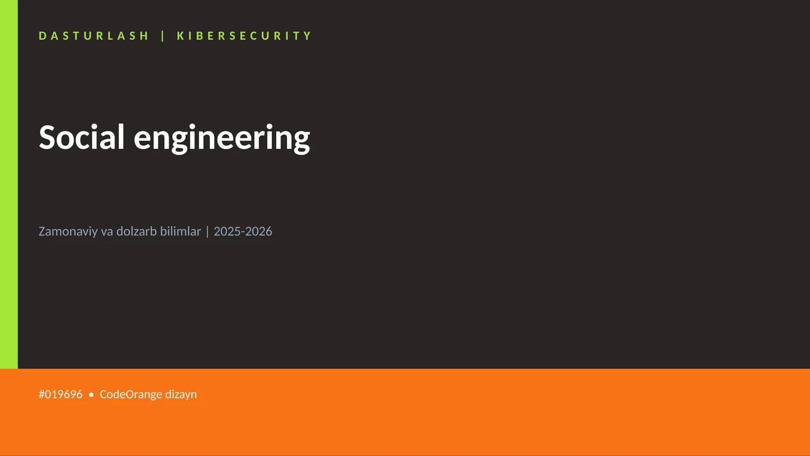 Social engineering