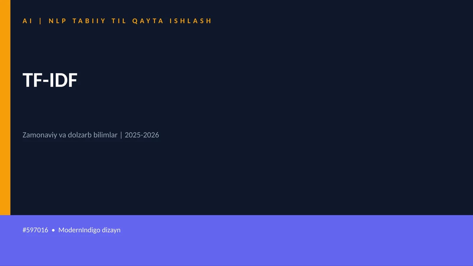 TF-IDF