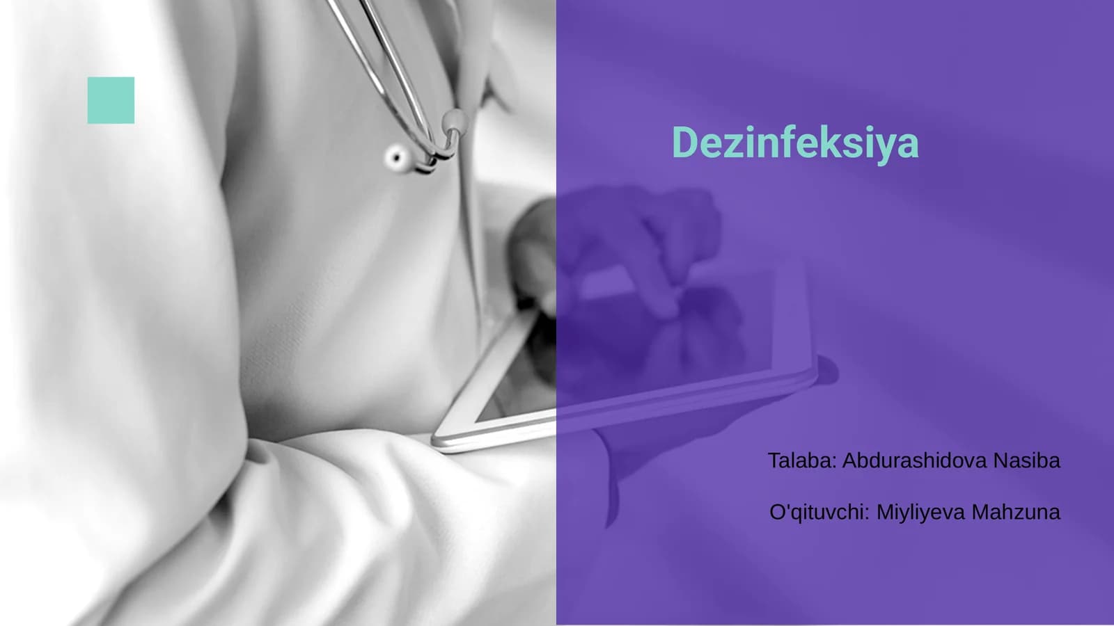 Dezinfeksiya