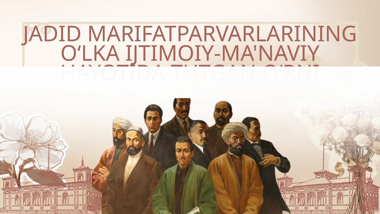 Oʻzbekistonning Eng Yangi Tarixi:mustaqil ish