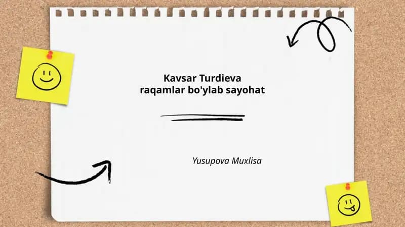 Raqamlar bo'ylab Sayohat