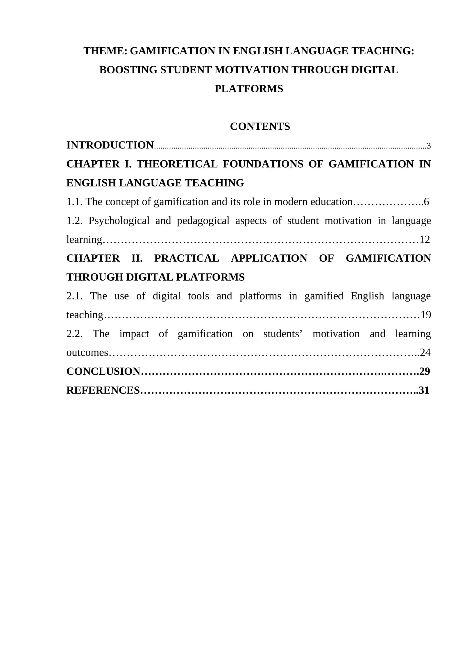 GAMIFICATION IN ENGLISH LANGUAGE TEACHING: BOOSTING STUDENT MOTIVATION THROUGH DIGITAL PLATFORMS