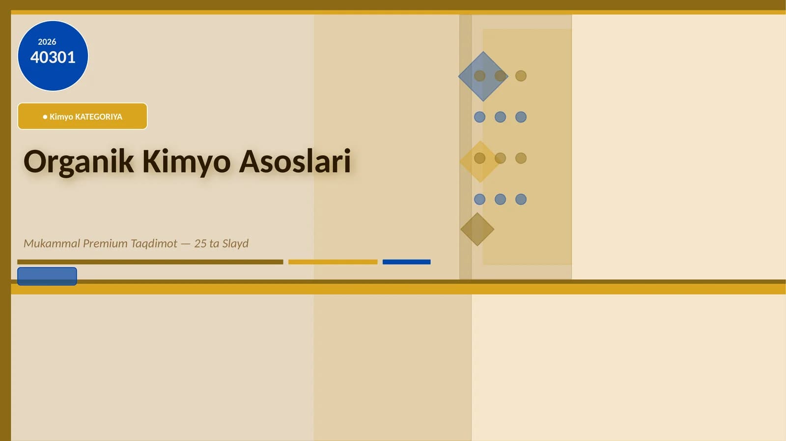 Organik Kimyo Asoslari