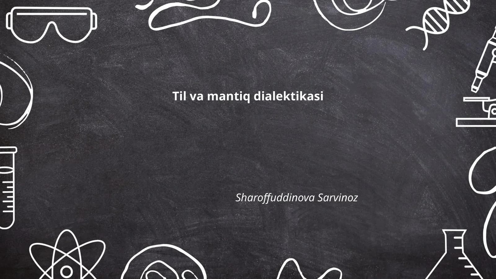 Til va mantiq dialektikasi