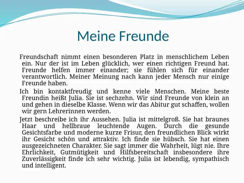 Meine Freunde