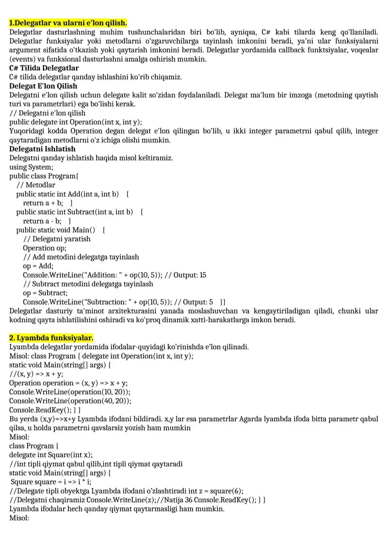 Delegatlar