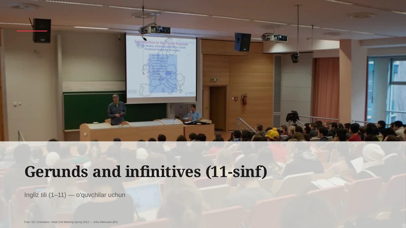Gerunds and infinitives (11-sinf)