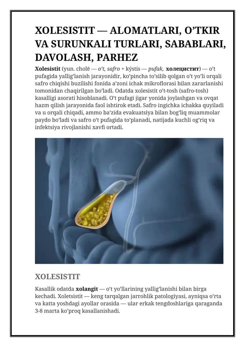 XOLESISTIT