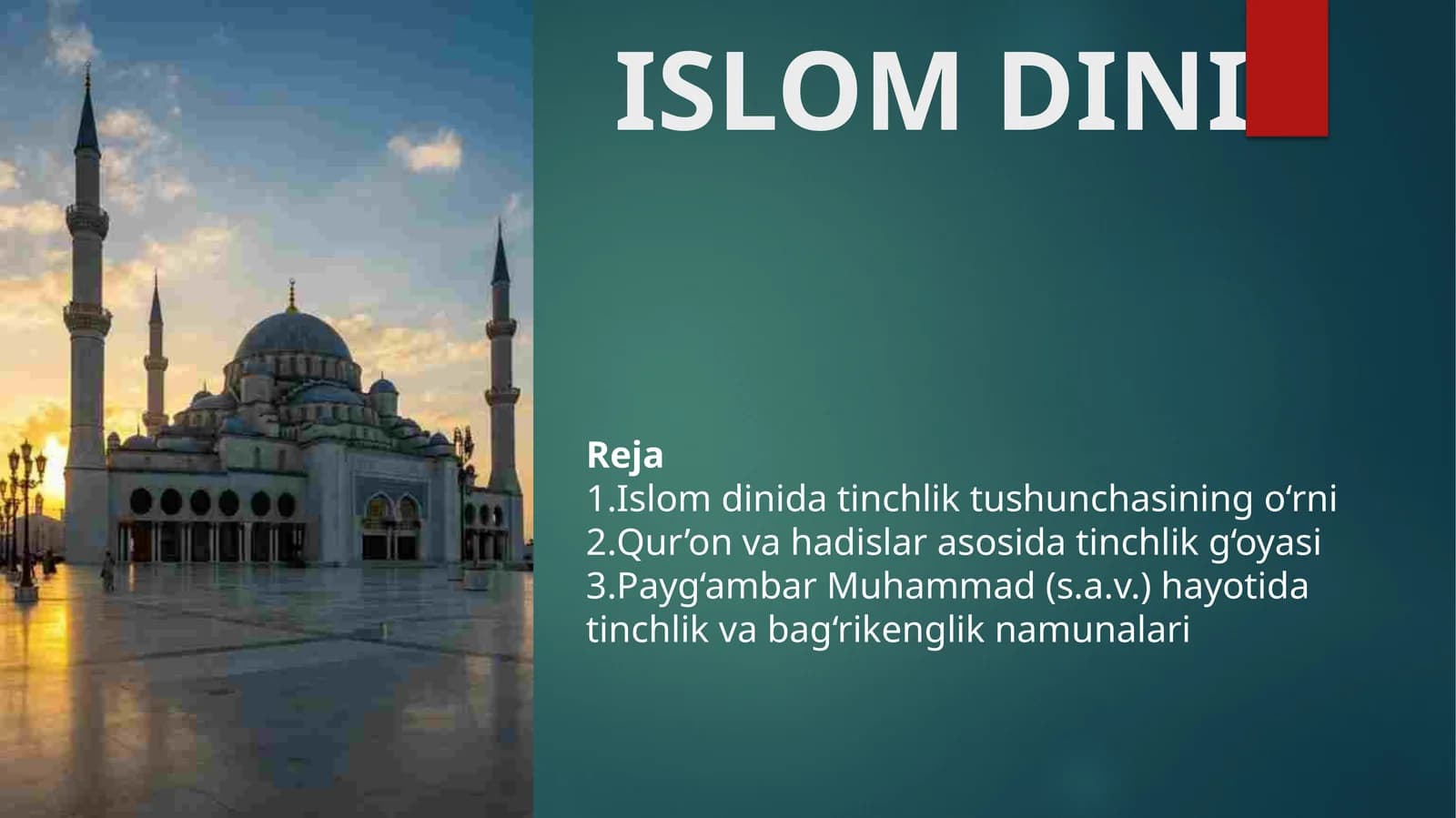 Islom Dini