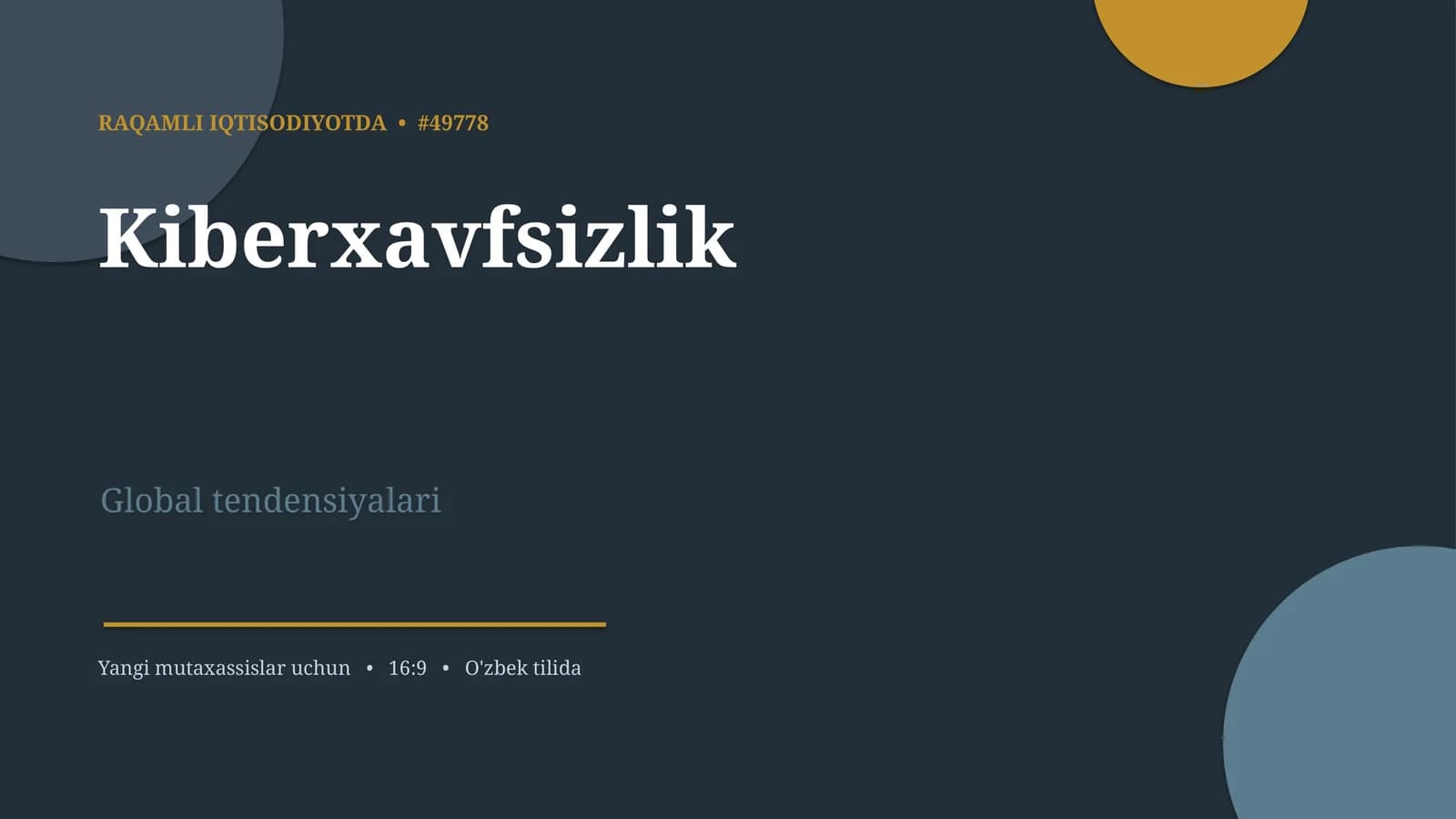 Kiberxavfsizlik