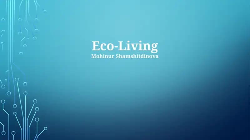 Eco-Living