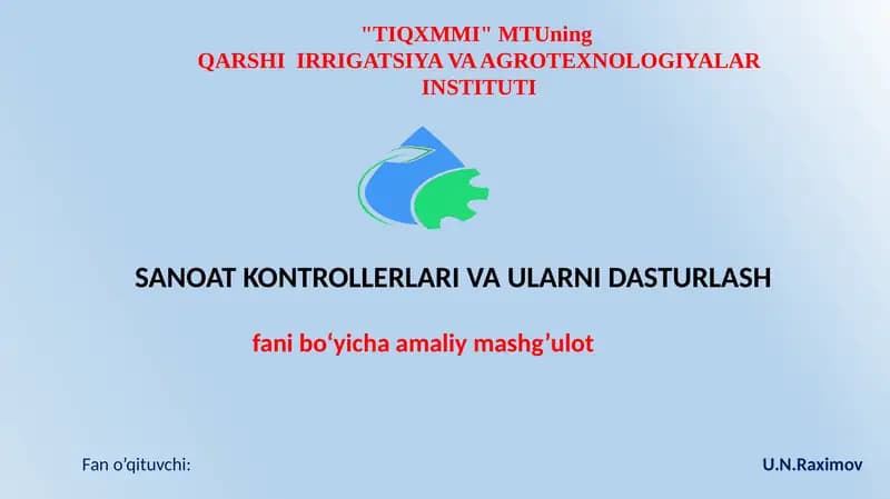 Operatsion tizimlar