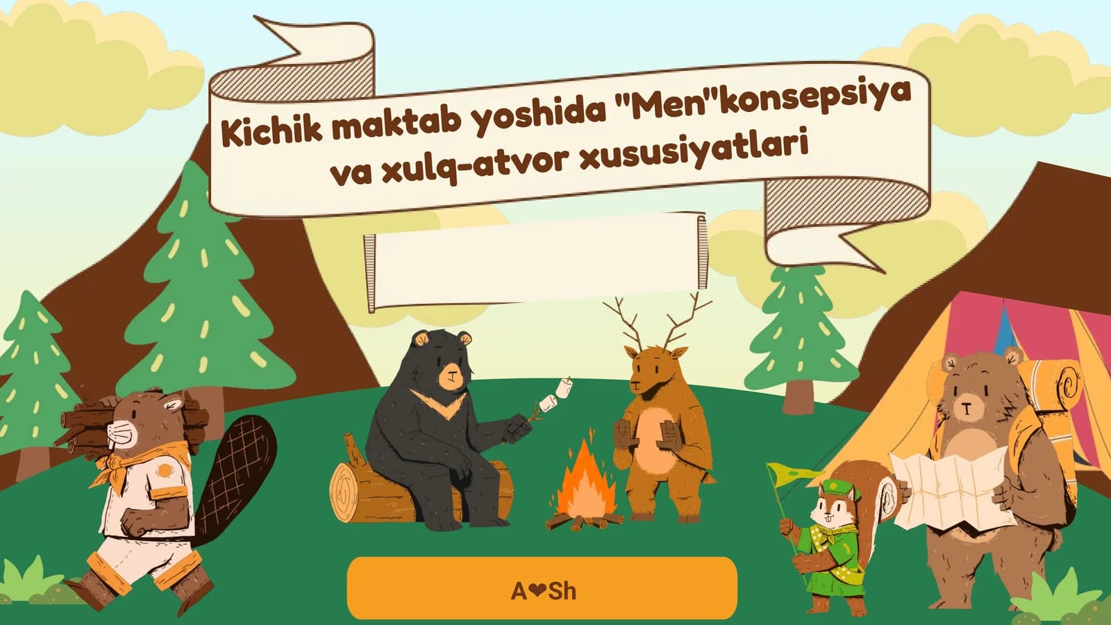 Kichik maktab yoshida Men konsepsiya va xulq-atvor xususiyatlari