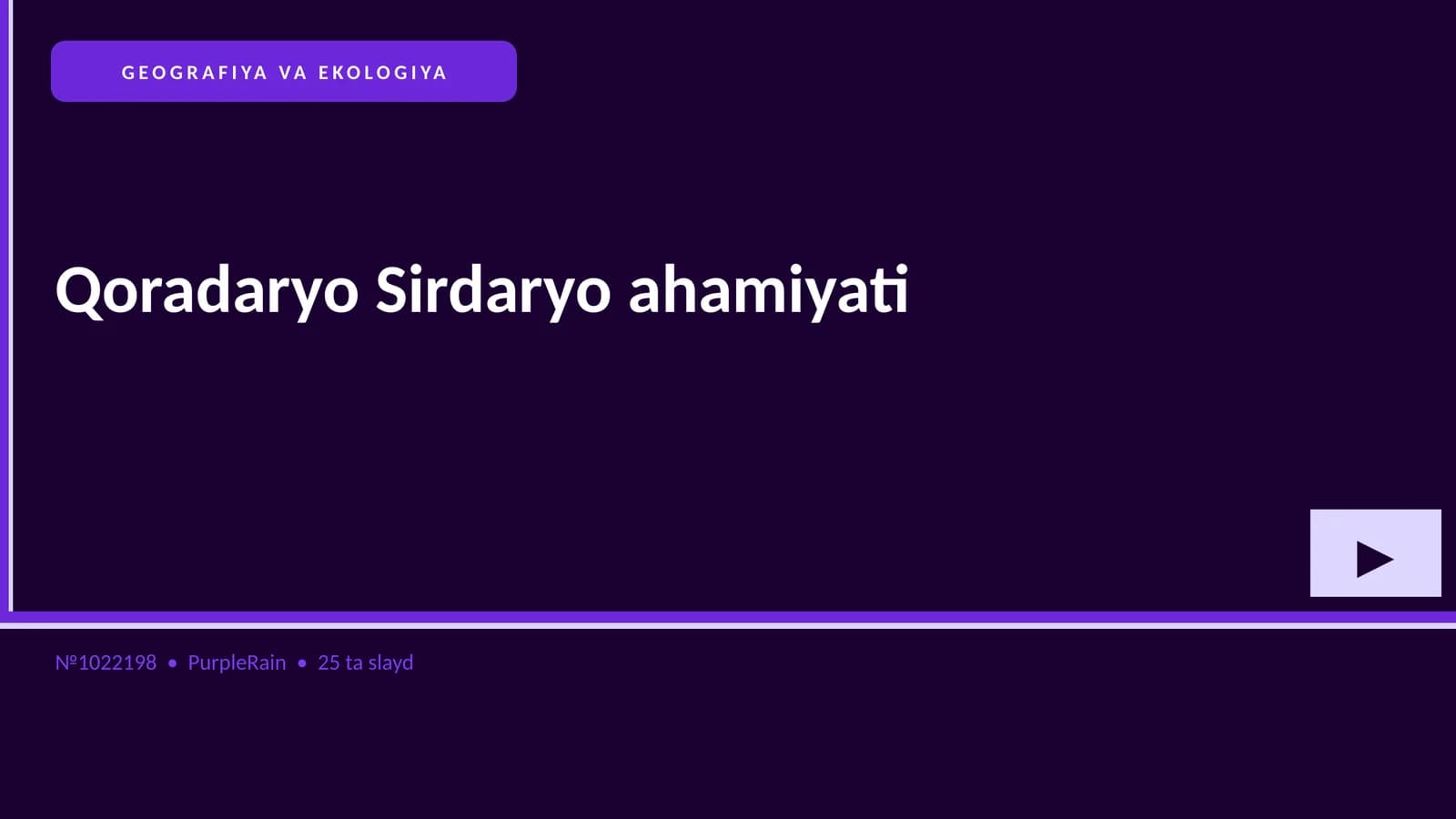 Qoradaryo Sirdaryo ahamiyati