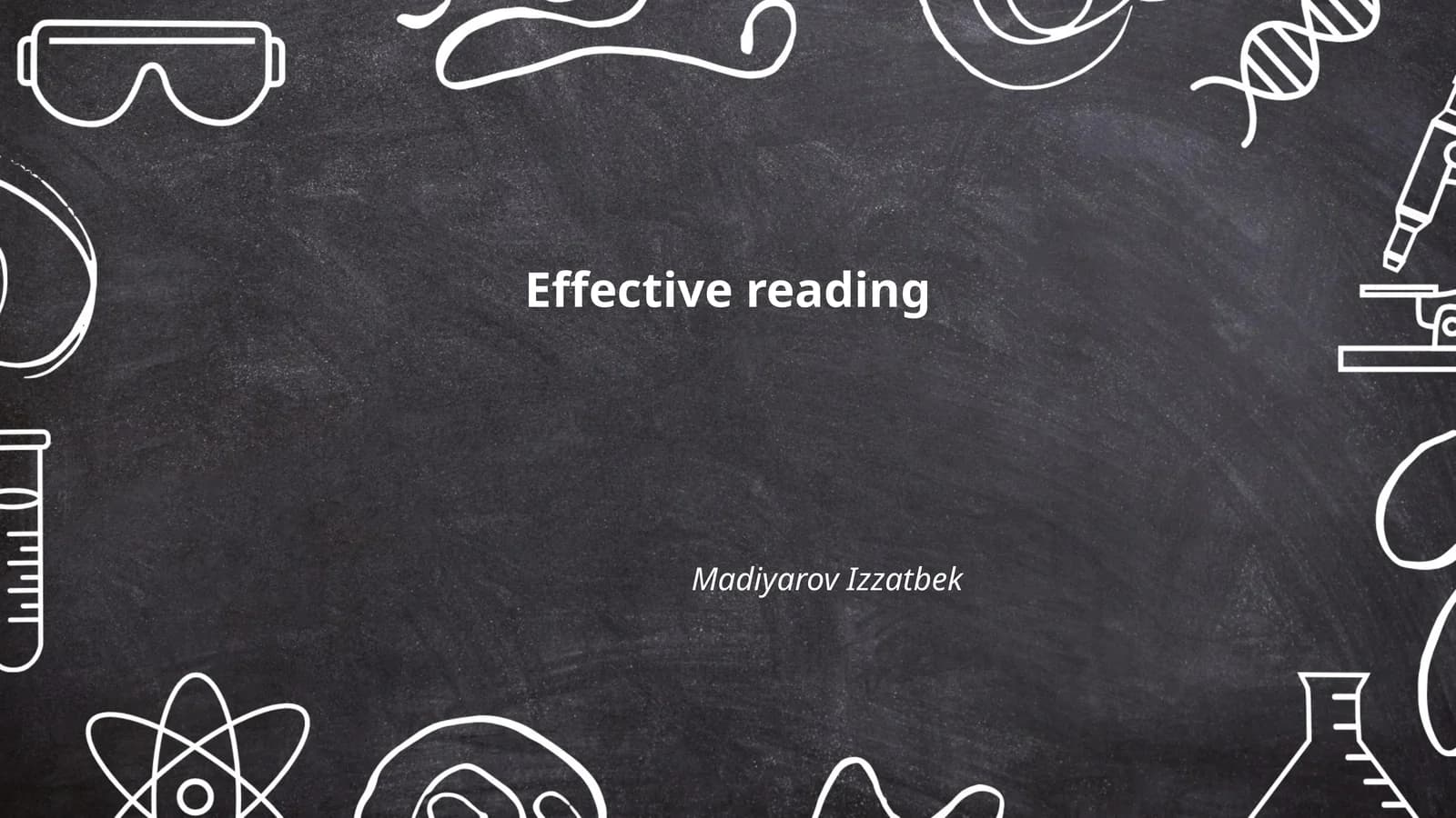 Effective reading