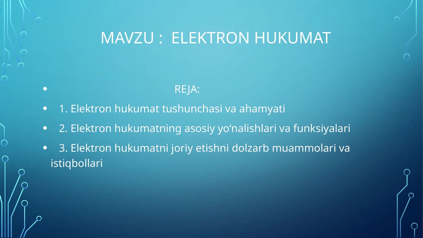 Elektron hukumat