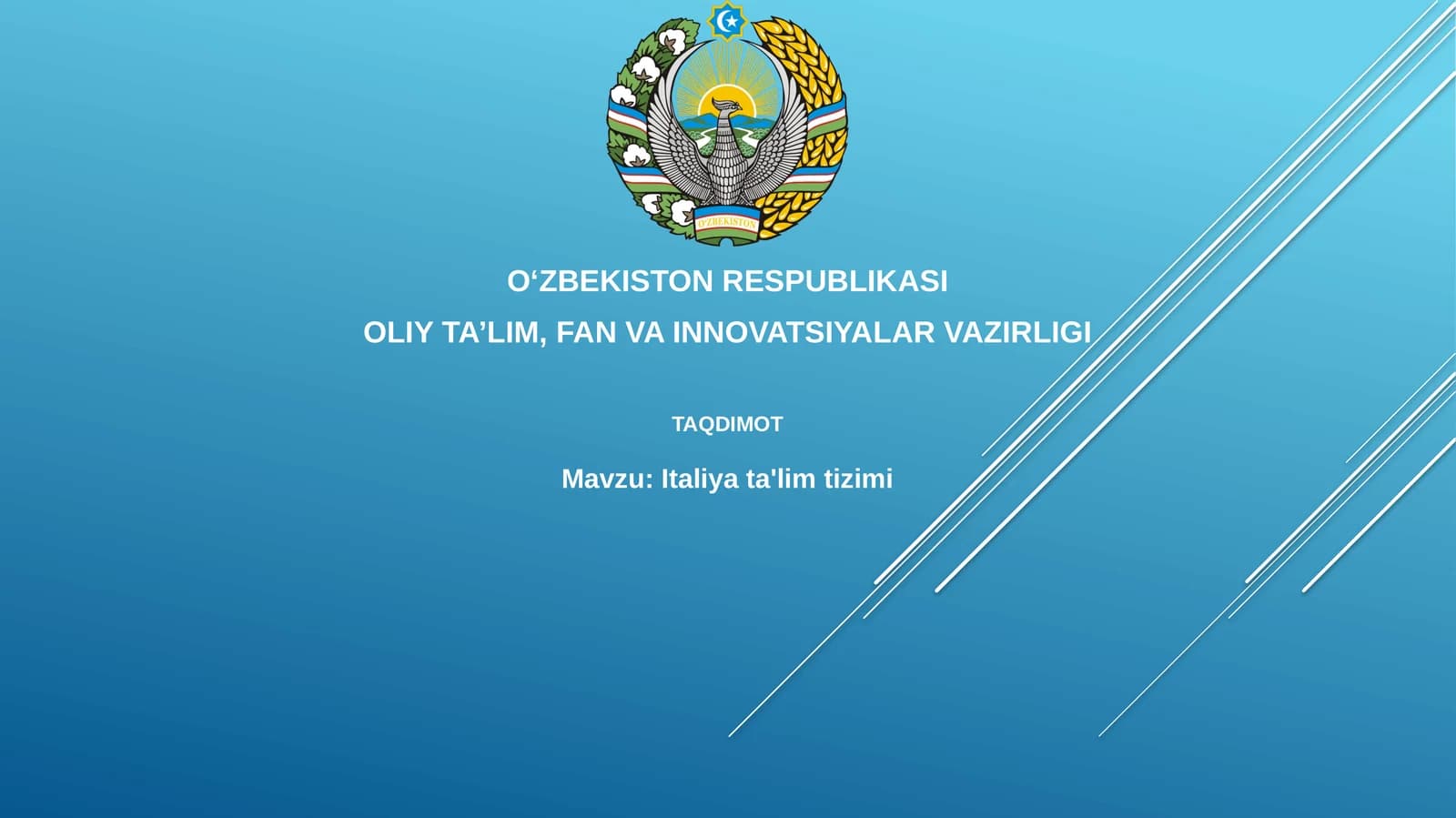Italiya ta'lim tizimi