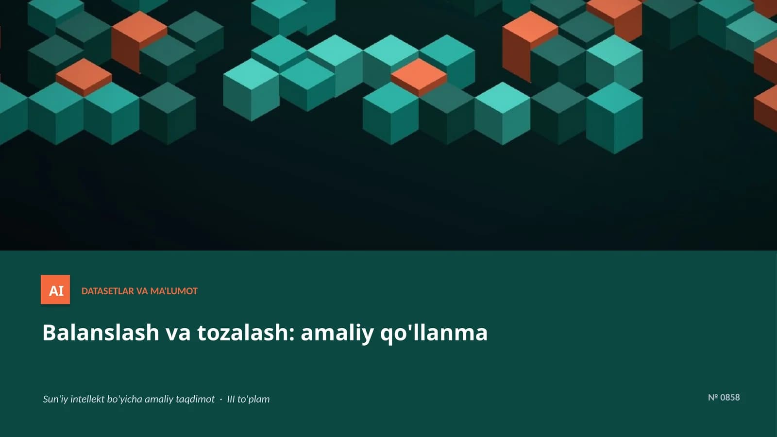 Balanslash va tozalash: amaliy qo'llanma