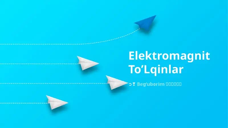 Elektromagnit To’Lqinlar