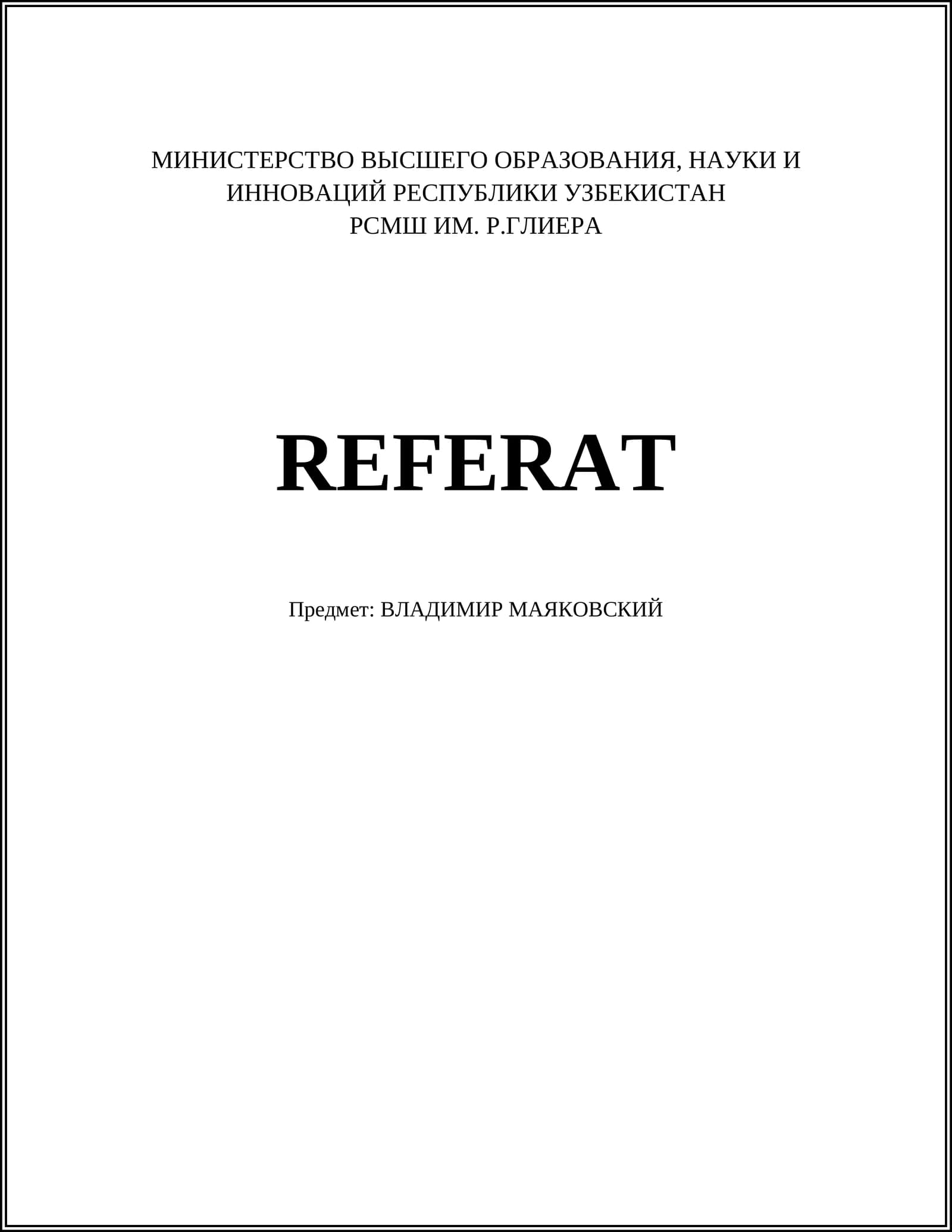 REFERAT