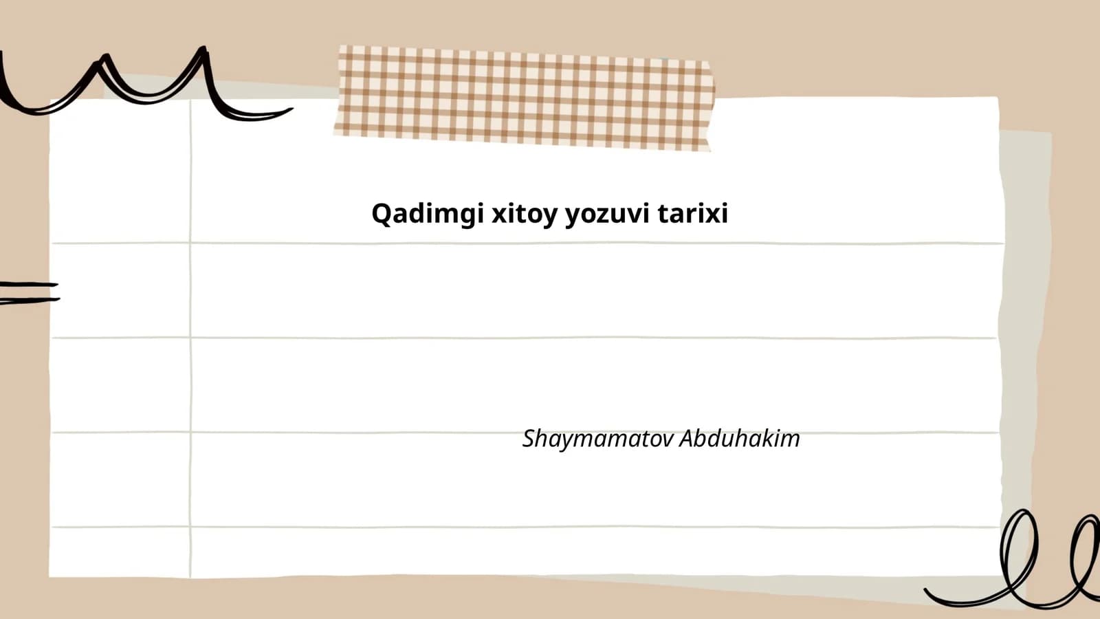 Qadimgi xitoy yozuvi tarixi