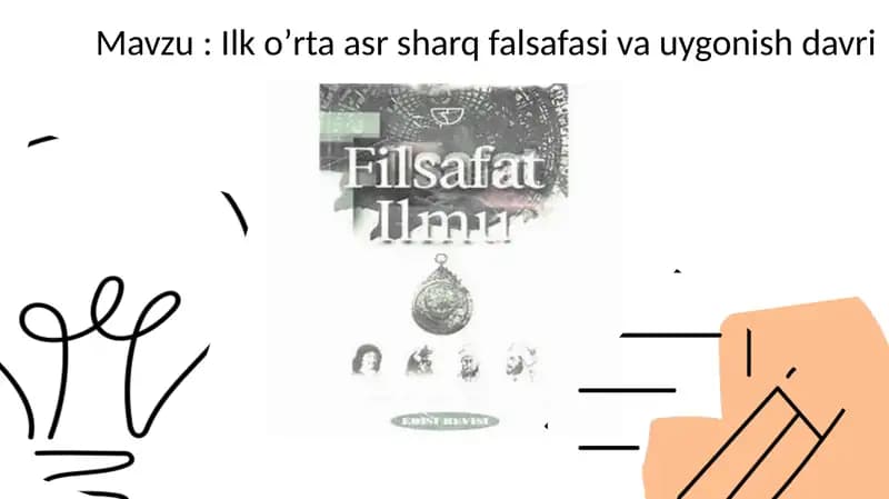 Ilko’rta Asr Sharq Falsafasi