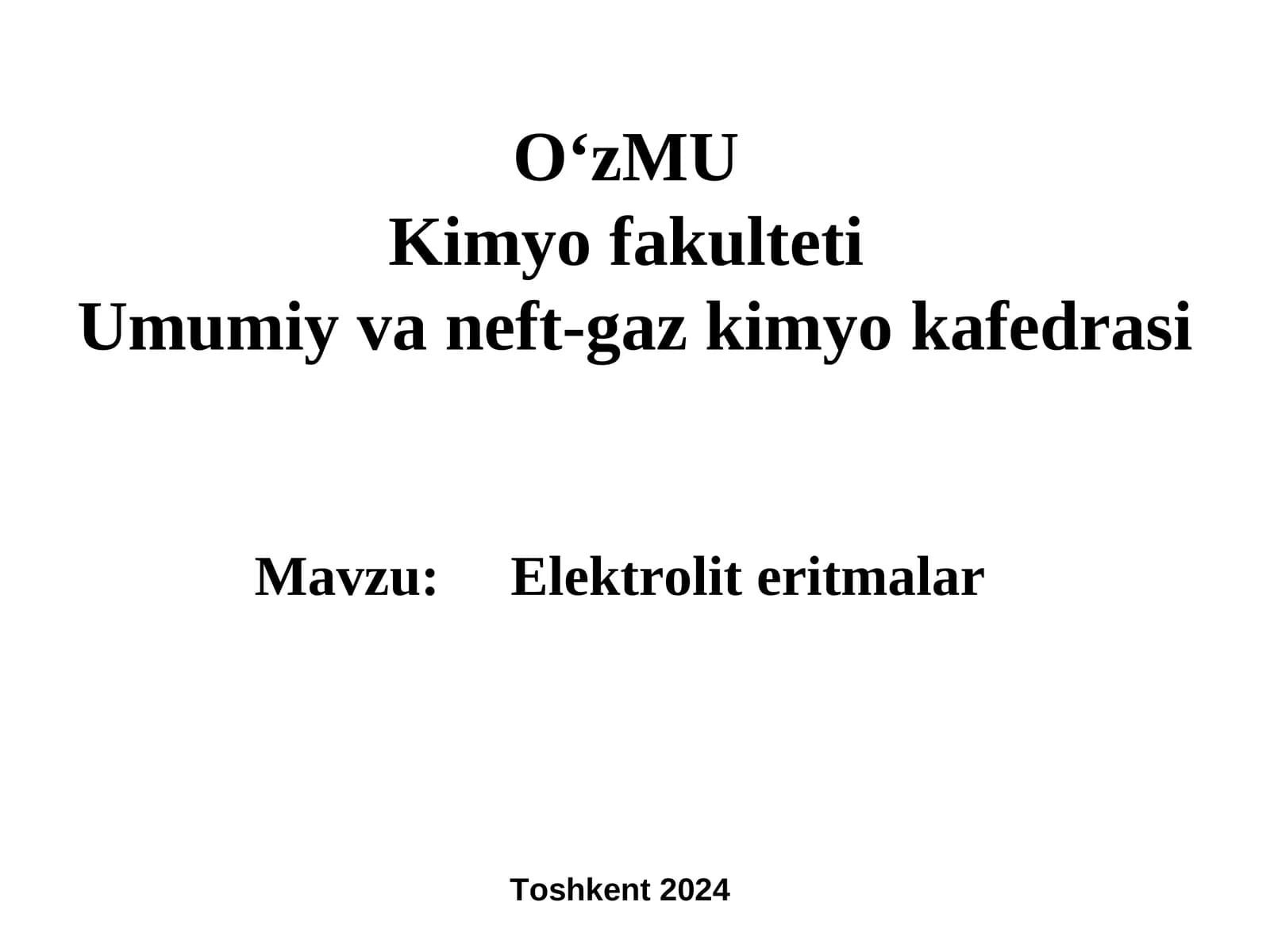 Elektrolit eritmalar
