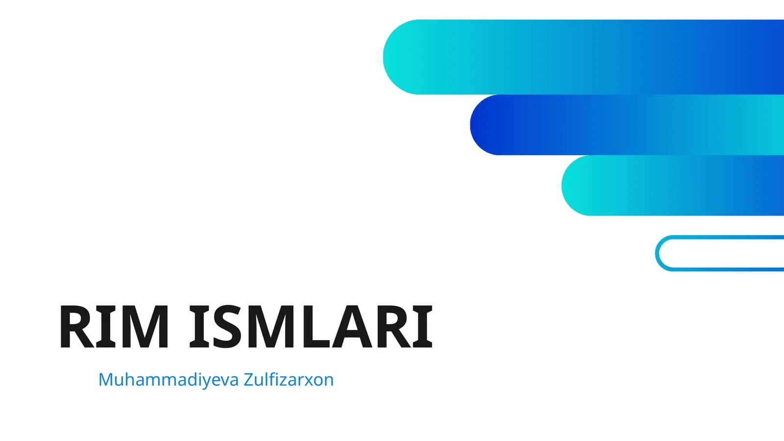 RIM ISMLARI