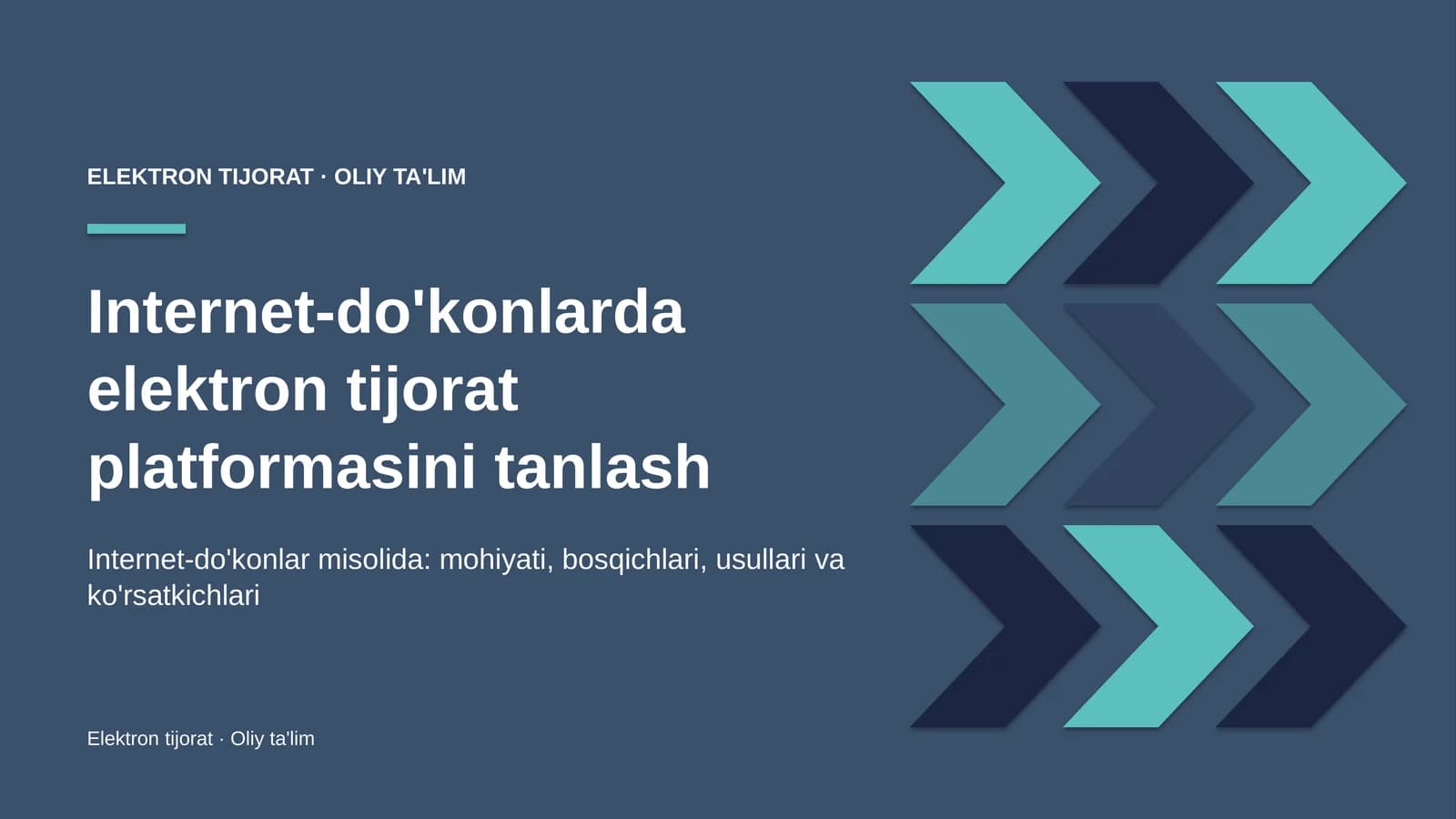 Internet-do'konlarda elektron tijorat platformasini tanlash