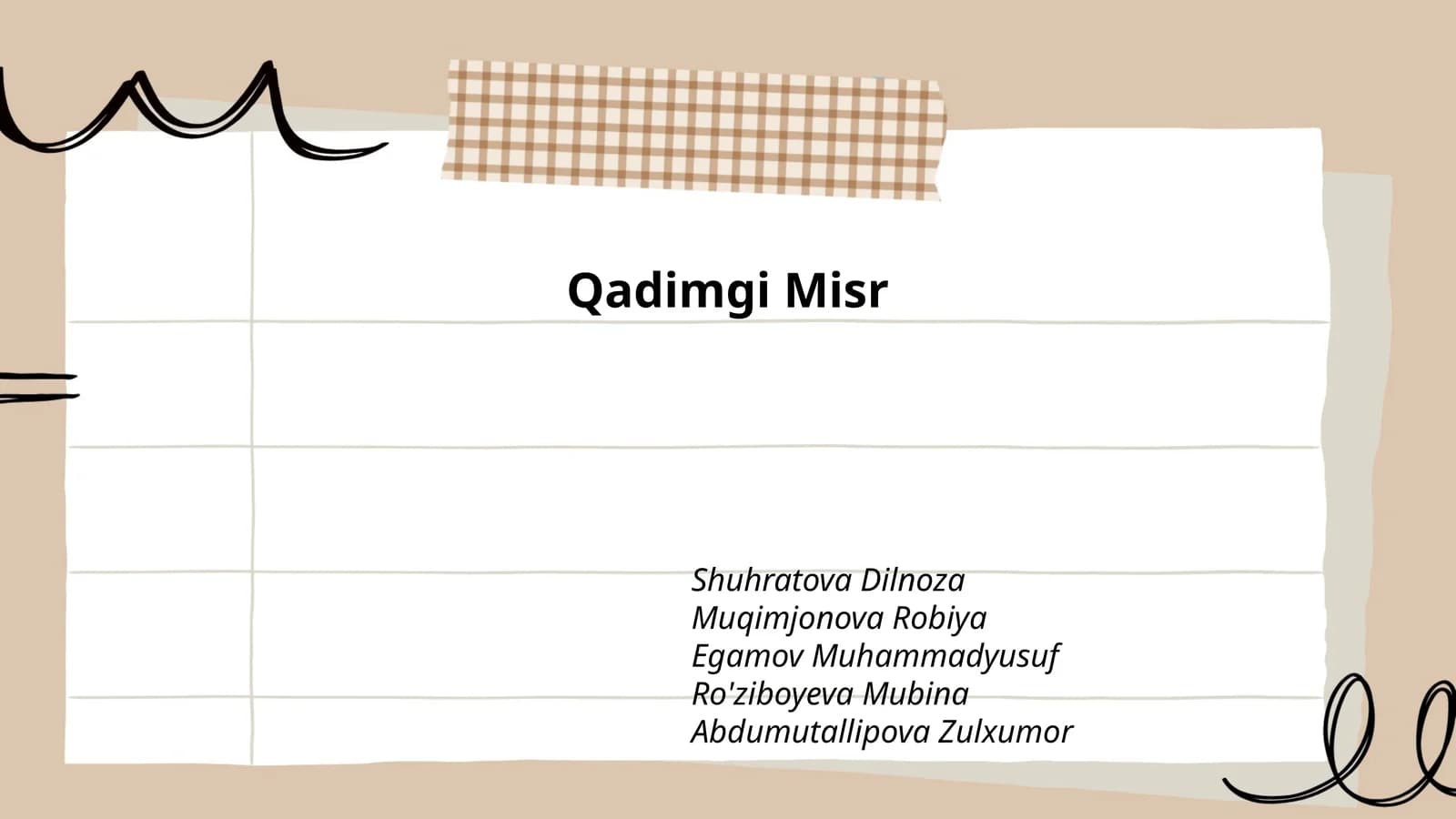 Qadimgi Misr