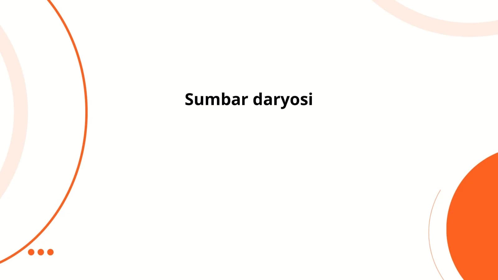 Sumbar daryosi