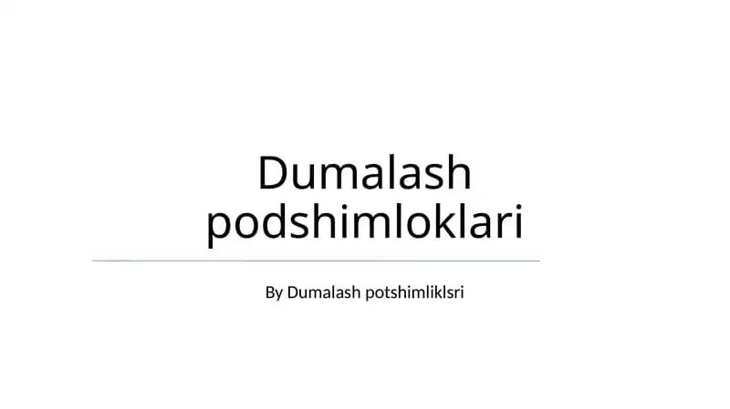Podshipniklar